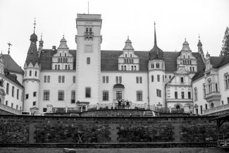 Schloss Boitzenburg in der Uckermark, Frontalansicht