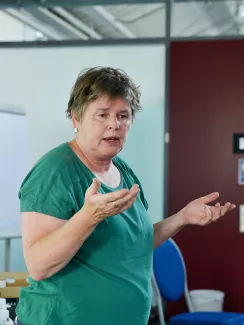 EMP-Workshop mit Jule Greiner (c) Anne Heinlein