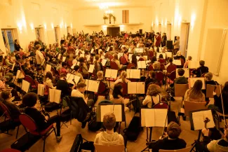 Probe der Streicherklassen