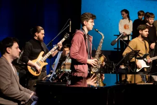 Generalprobe, Singklassenkonzert, Schwedt, Bandfoto