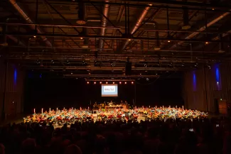 Gitarrenklassenkonzert in der Messehalle Frankfurt