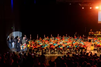 Gitarrenklassenkonzert in der Messehalle Frankfurt